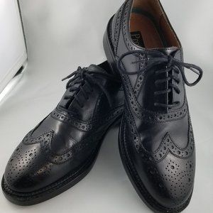 Tooled Leather Dress Shoes; Protocol Comfort Line (size 42, US 9m)